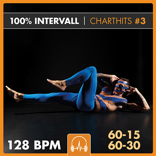 100% INTERVALL - Charthits #3 (60-15 + 60-30)  128 BPM