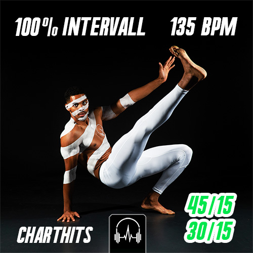 100% Intervall - Charthits #1 (45|15 + 30|15) - 135 BPM