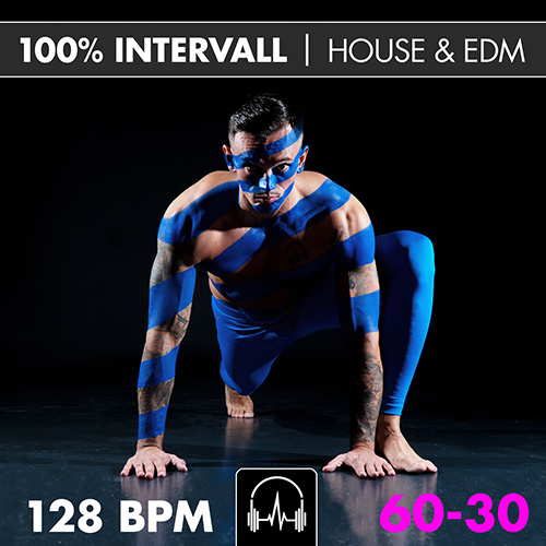 100% Intervall - HOUSE & EDM (60-30)  128 BPM